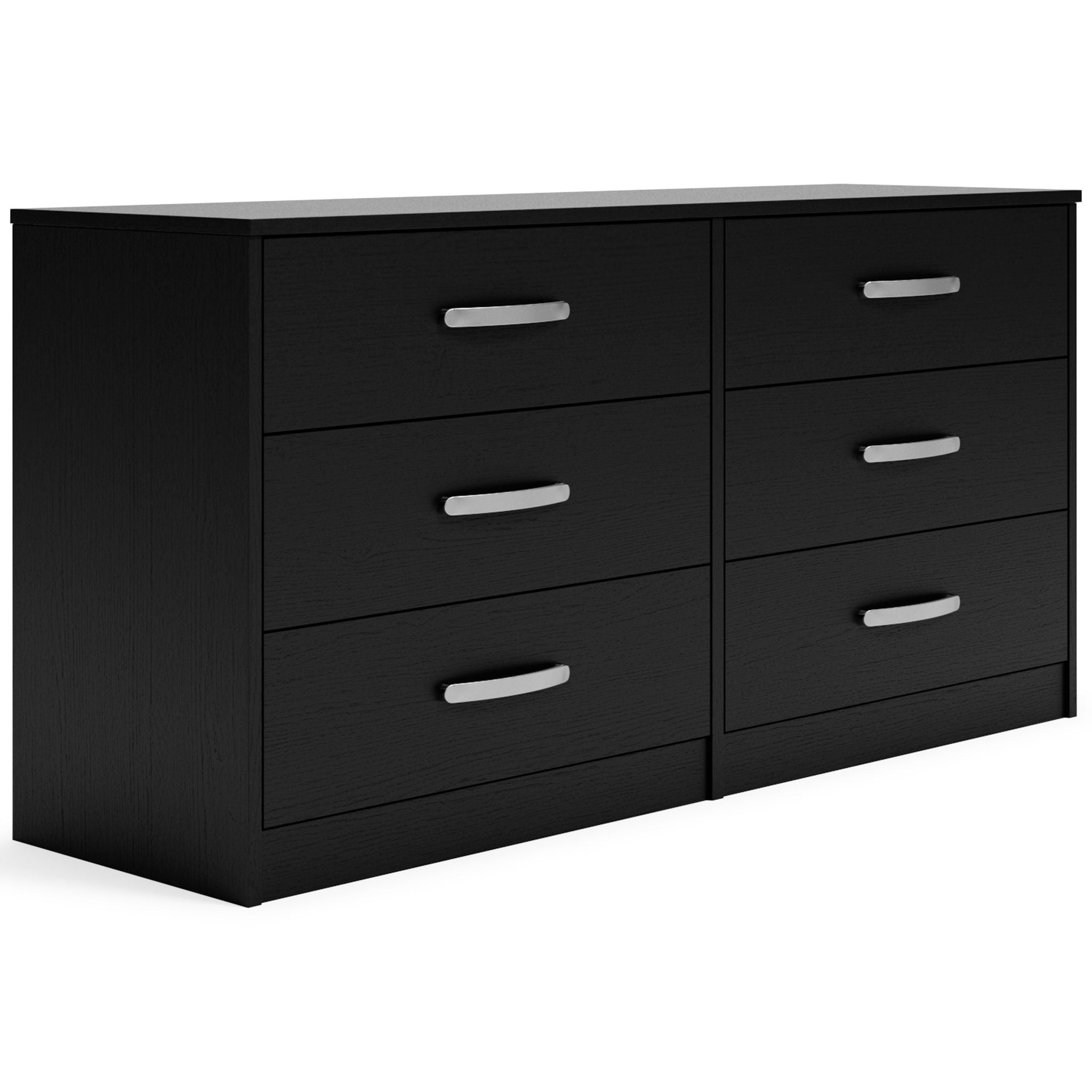 dresser black friday Ashley Finch Black Six Drawer Dresser