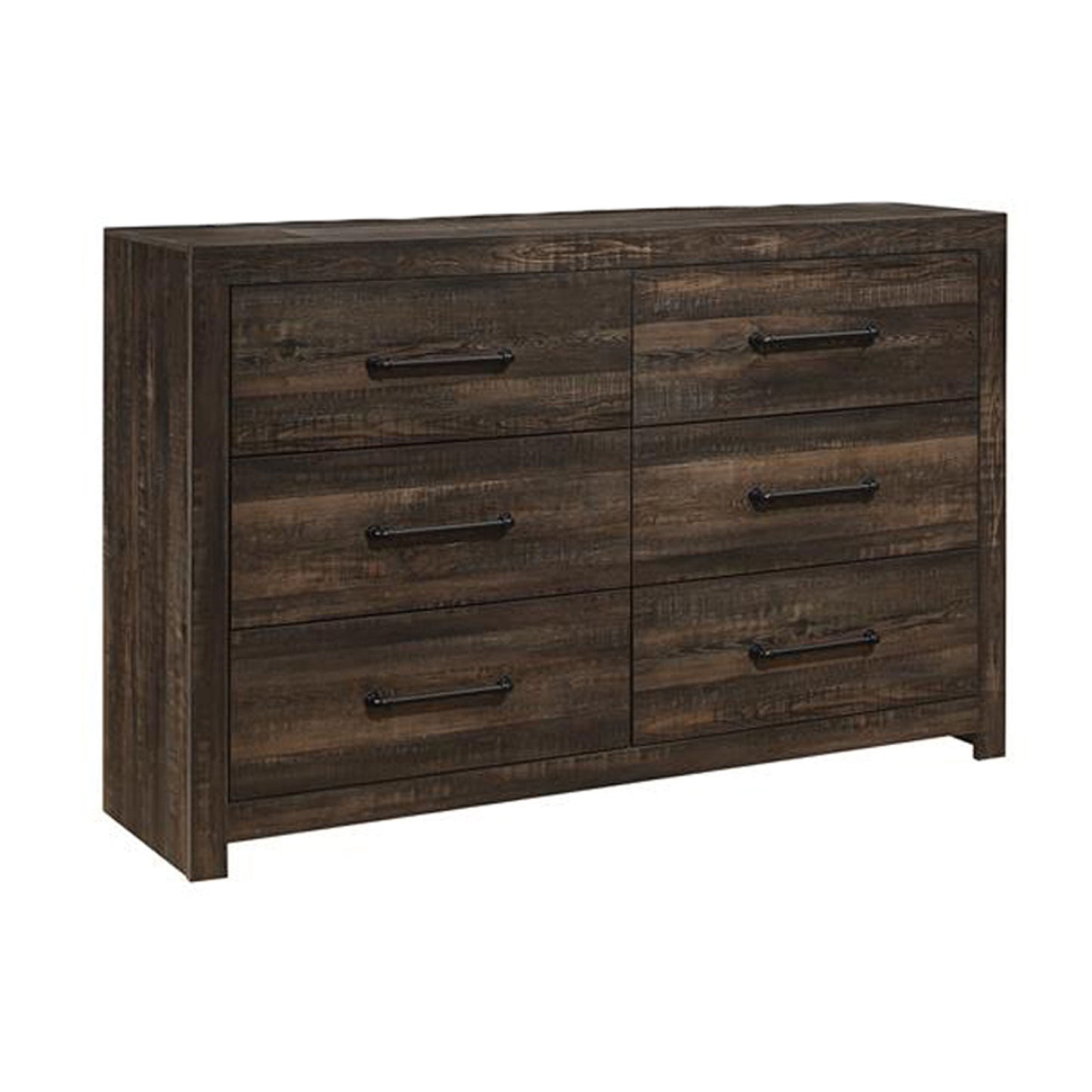 Monica - Bed With Panel Style And Slat Headboard