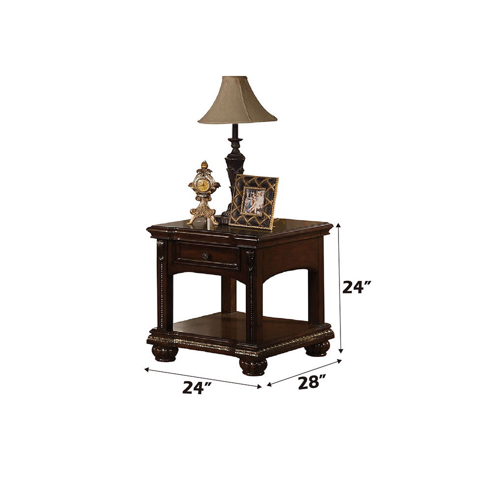 Anondale - End Table - Cherry