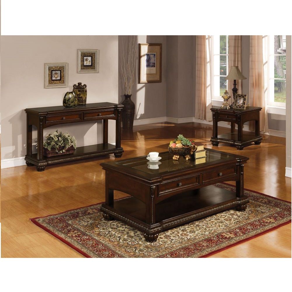 Anondale - Sofa Table - Cherry