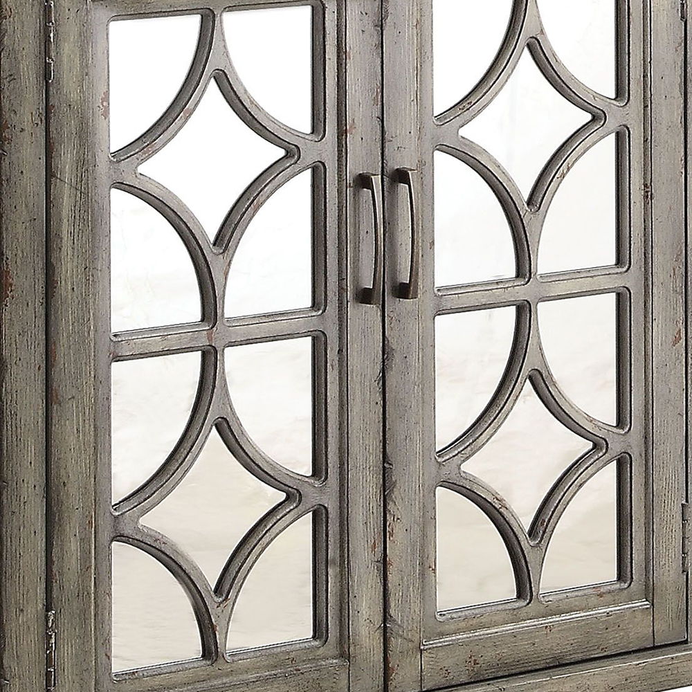 Velika - 37" Console Cabinet - Weathered Gray