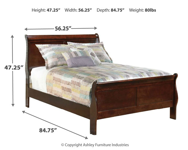 Ashley Express - Alisdair Sleigh Bed
