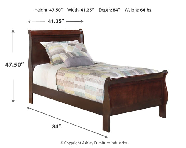Ashley Express - Alisdair Sleigh Bed