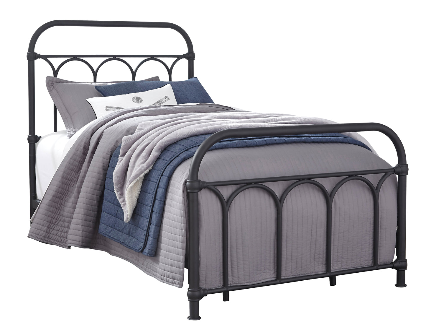 Ashley Express - Nashburg Metal Hdbd/Ftbd/Rails