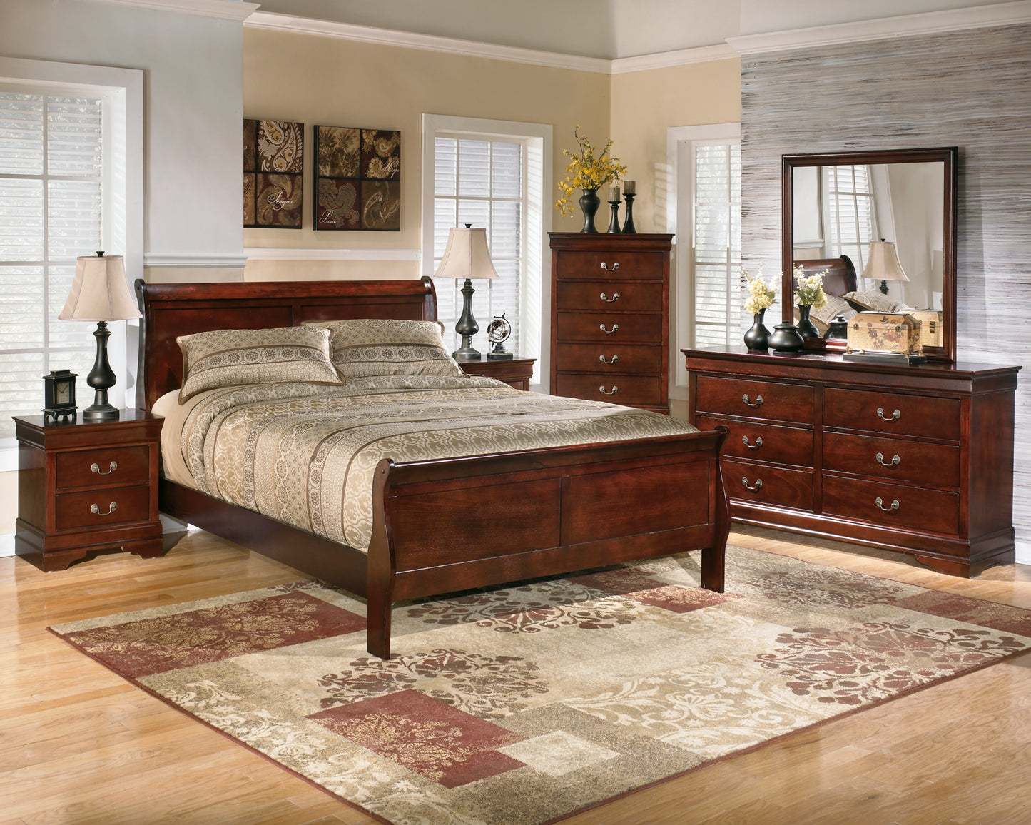 Ashley Express - Alisdair Sleigh Bed