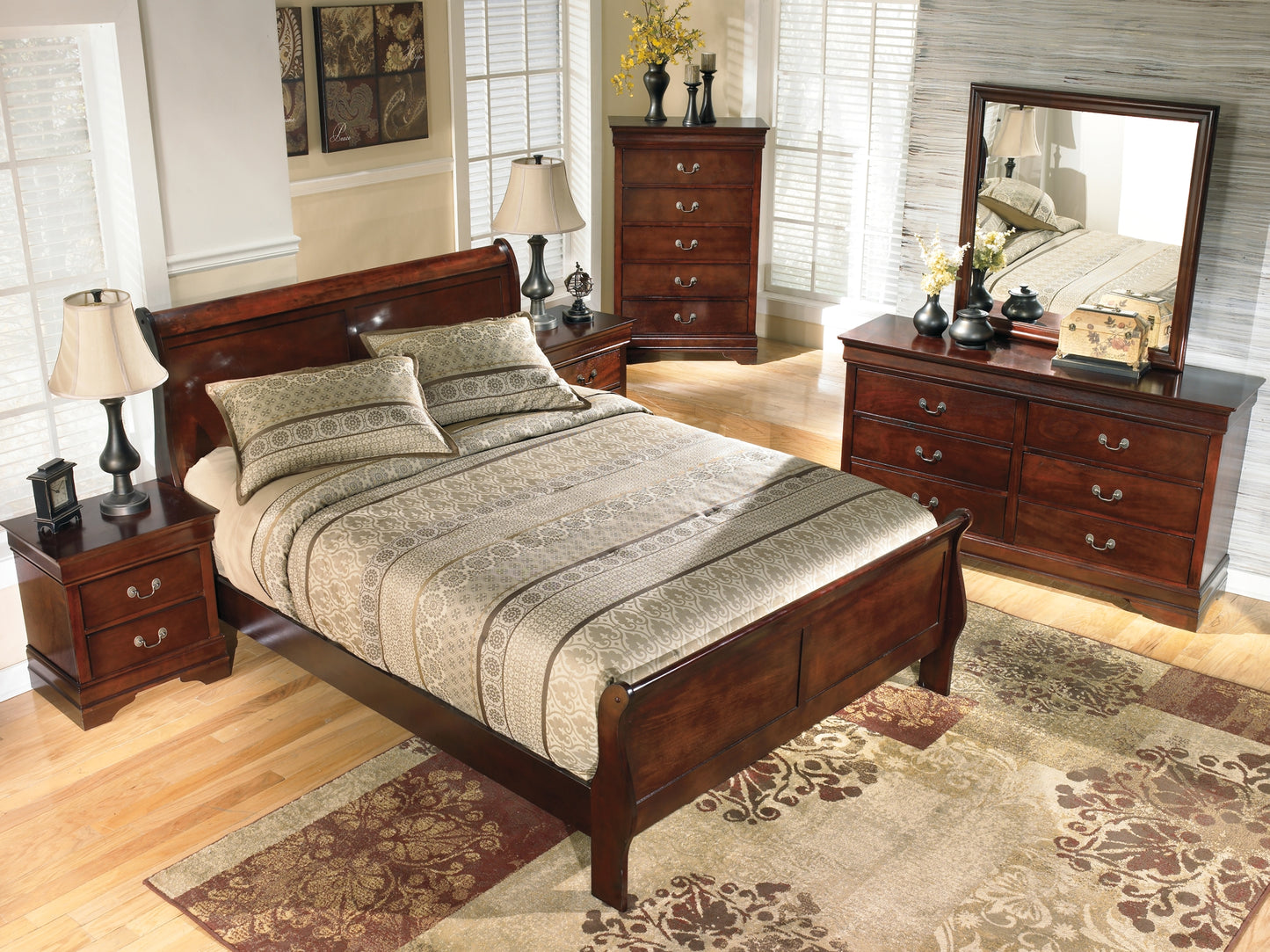 Ashley Express - Alisdair Sleigh Bed