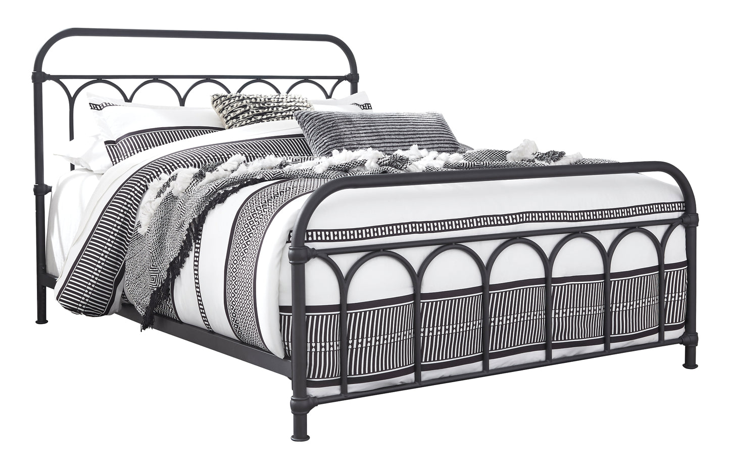 Ashley Express - Nashburg Metal Hdbd/Ftbd/Rails