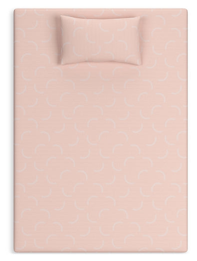 Ashley Express - Ikidz Coral Mattress And Pillow 2/Cn