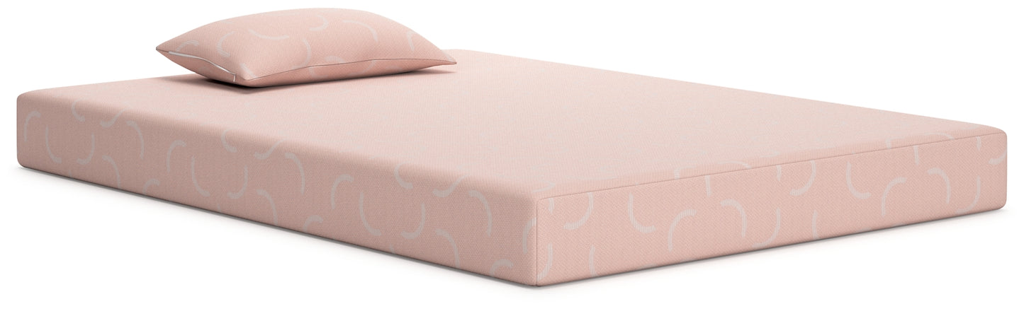 Ashley Express - Ikidz Coral Mattress And Pillow 2/Cn