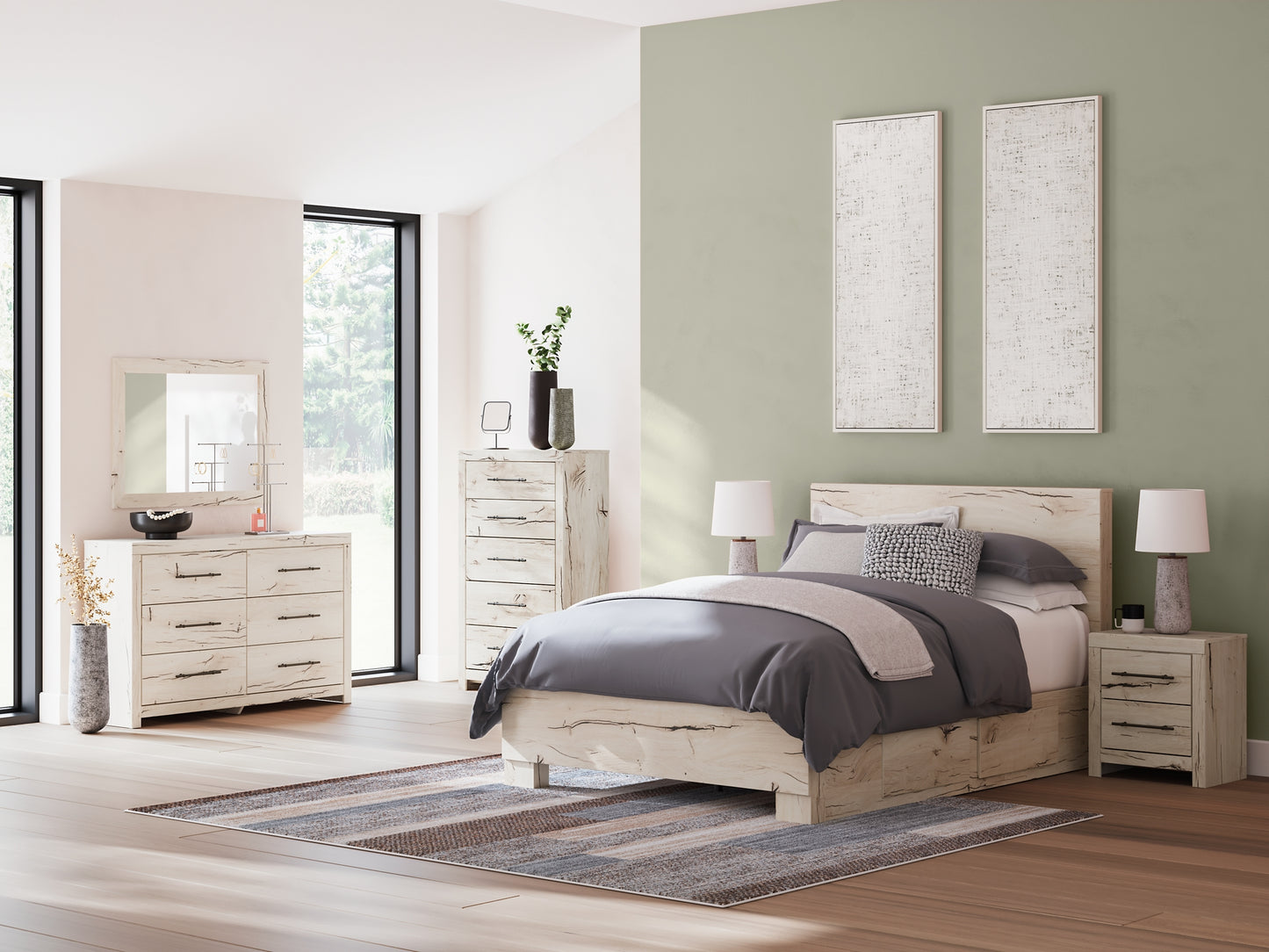 Lawroy Panel Bed With Storage