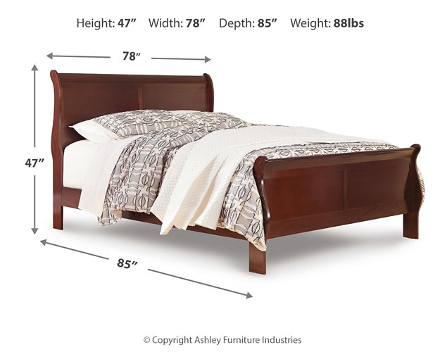 Ashley Express - Alisdair Sleigh Bed
