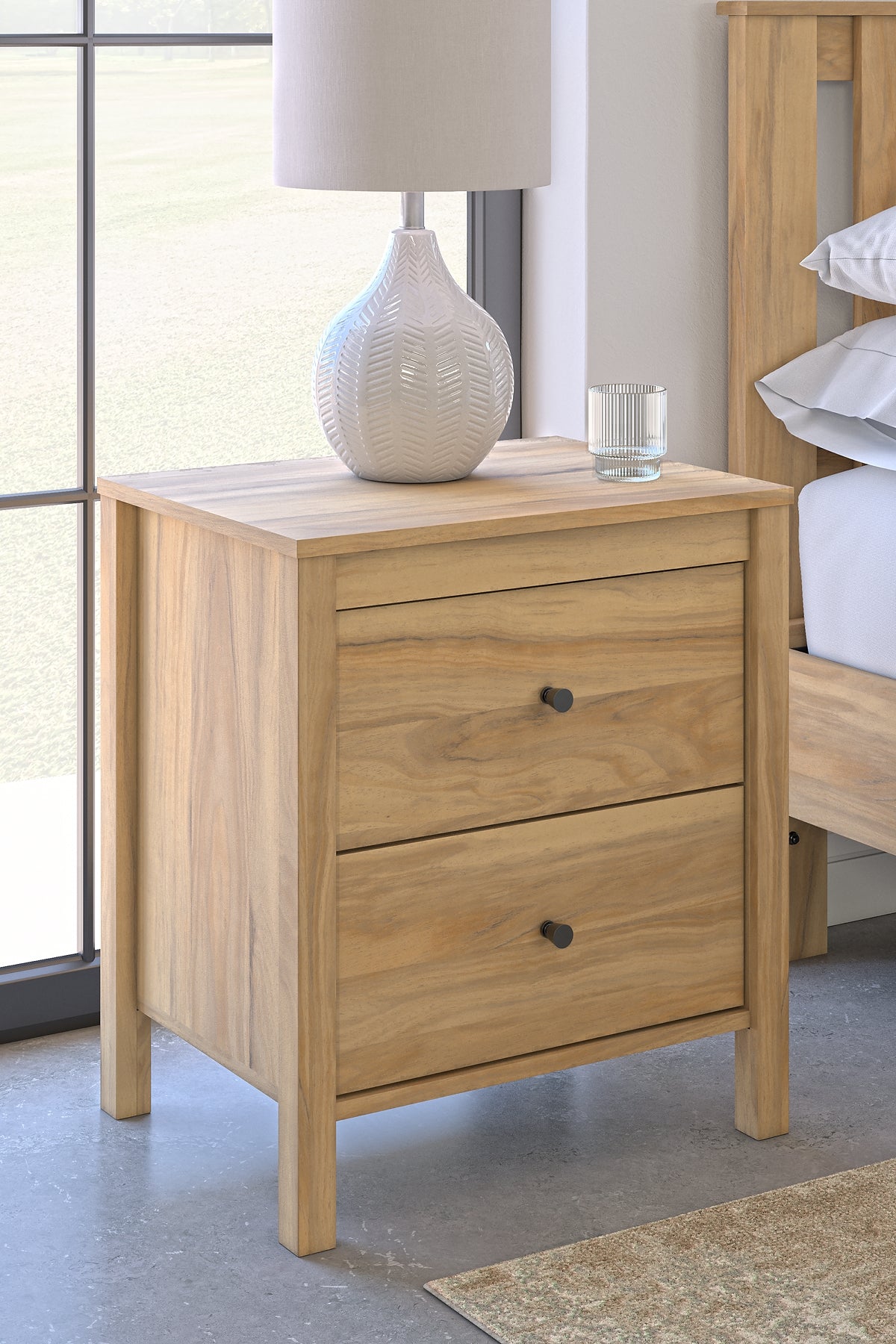 Ashley Express - Bermacy Full Panel Headboard with Dresser, Chest and Nightstand