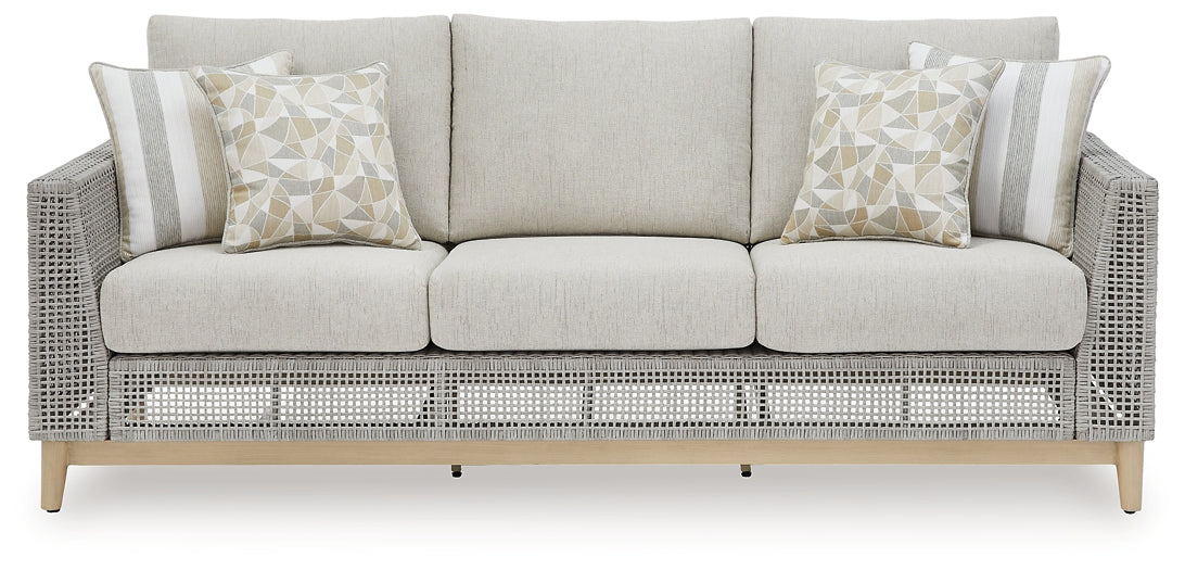 Seton Creek Outdoor Sofa and Loveseat