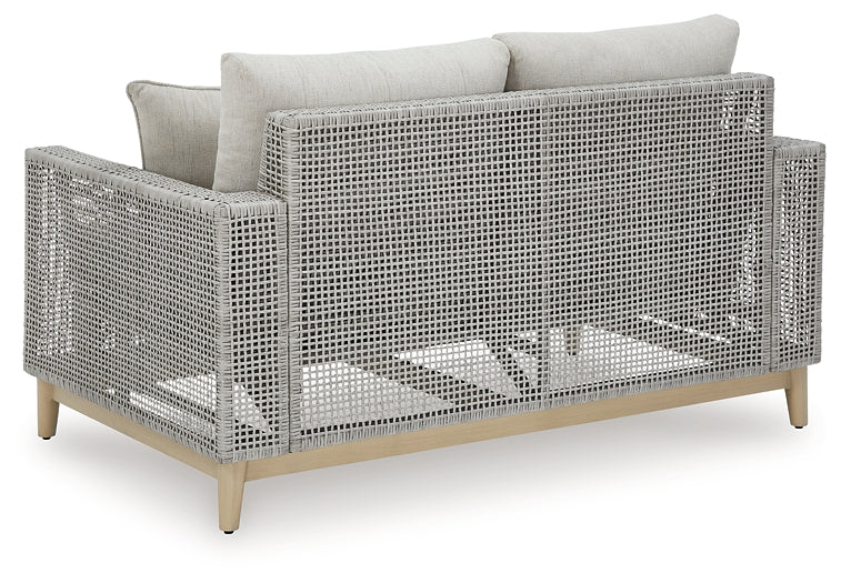 Seton Creek Outdoor Sofa and Loveseat