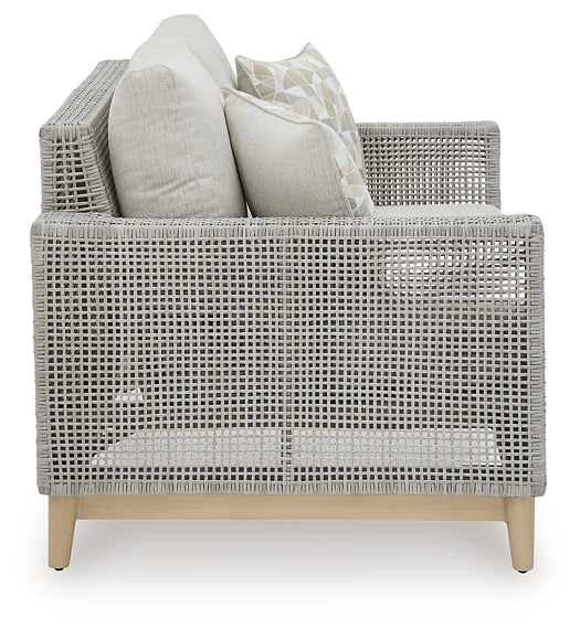 Seton Creek Outdoor Sofa and Loveseat