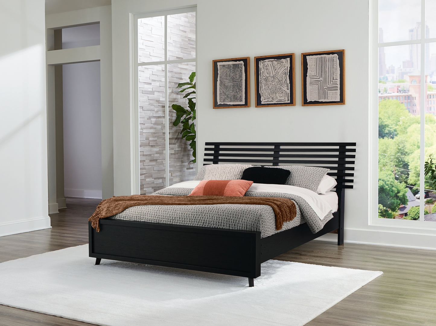 Ashley Express - Danziar Full Slat Panel Bed