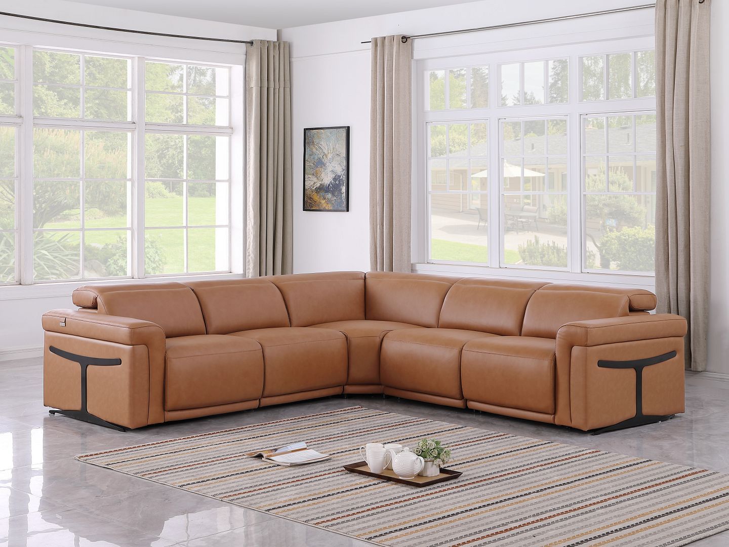 1126 - L-Shaped Sectional Sofa