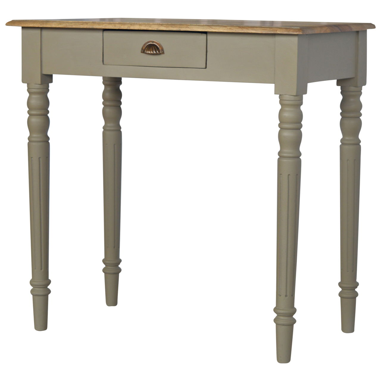 Hand Painted Writing Desk - Gray