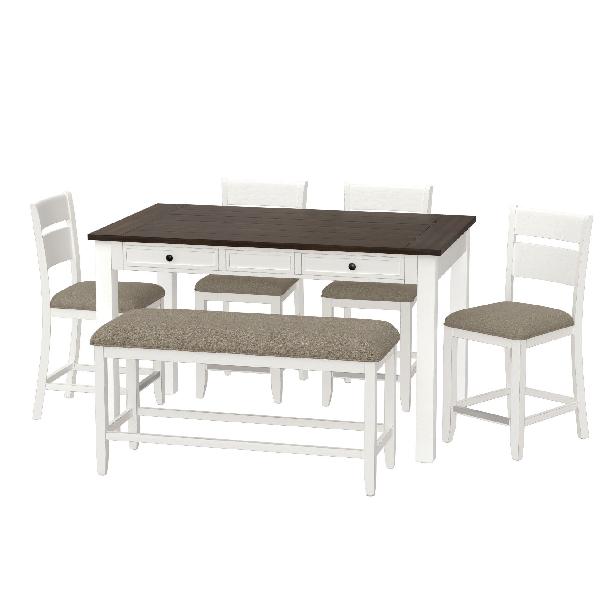6 Piece Gathering Dining Set