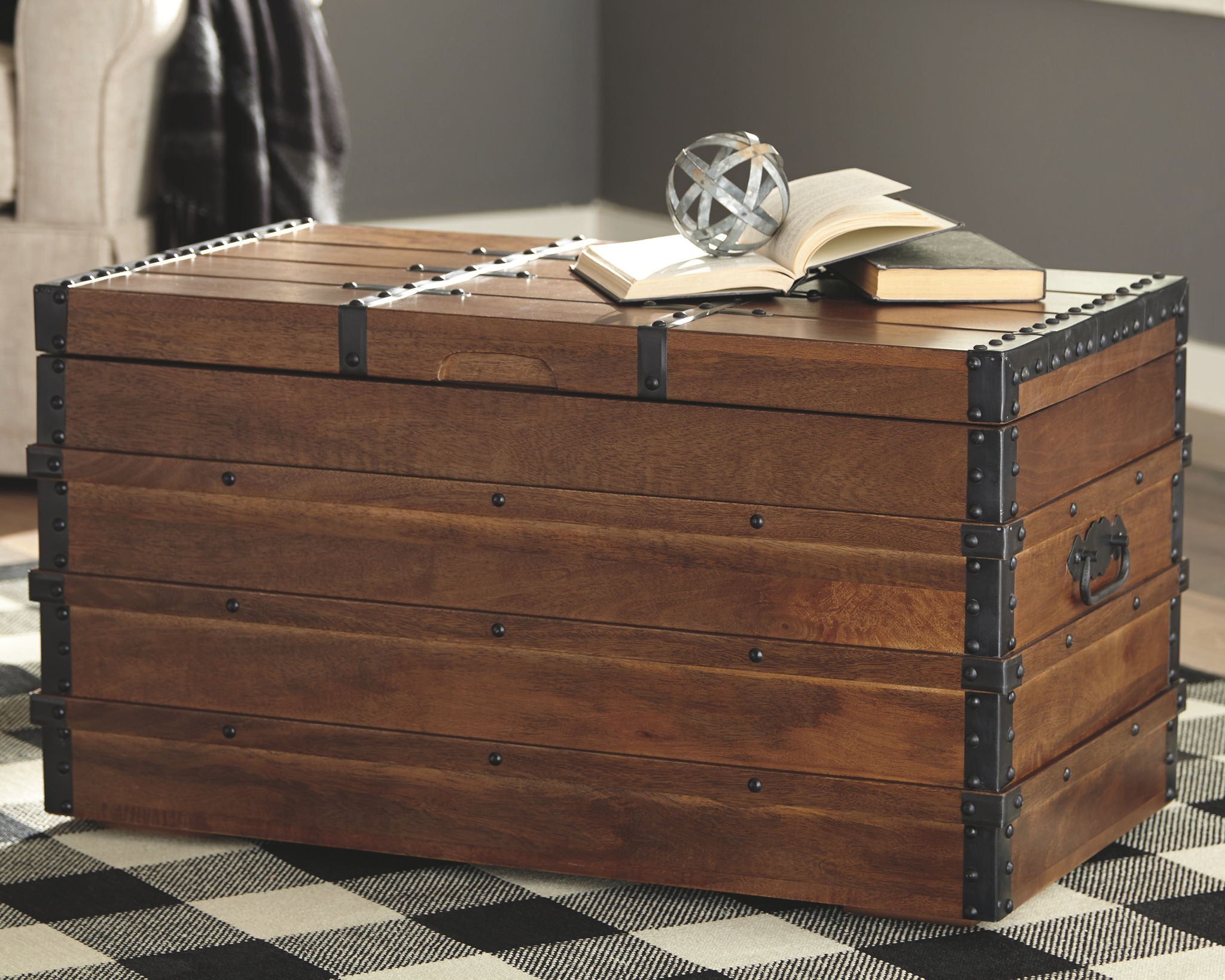 Kettleby - Storage Trunk - Brown