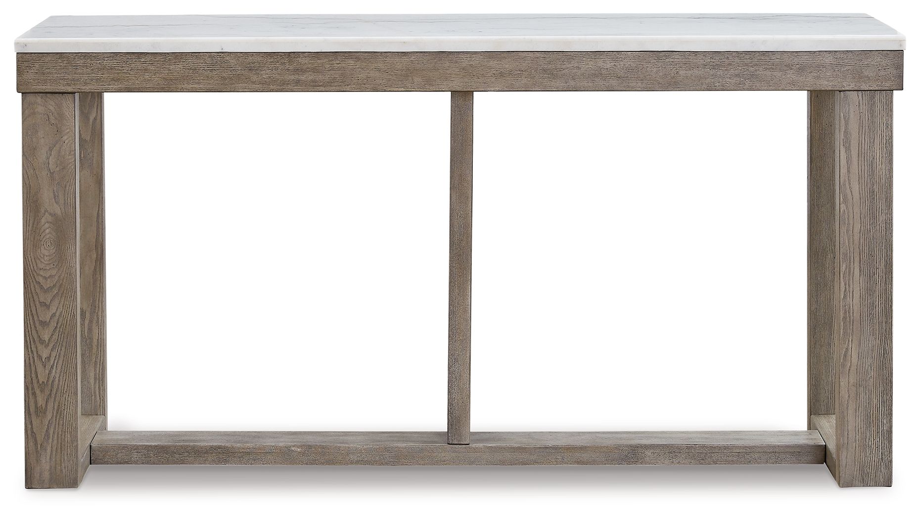 Loyaska - Sofa Table - Brown / Ivory