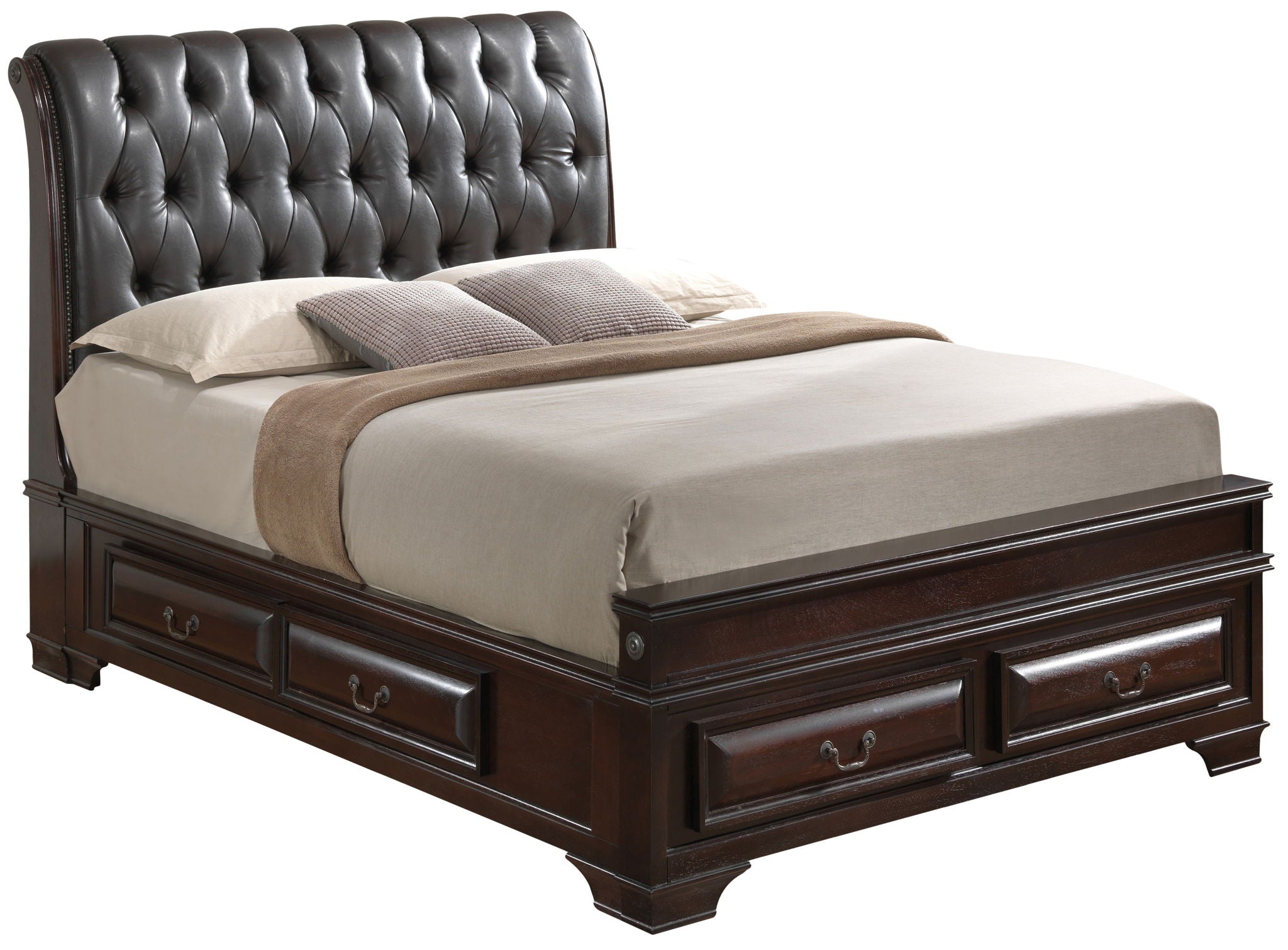 LaVita - Storage Bed Elegant Transitional