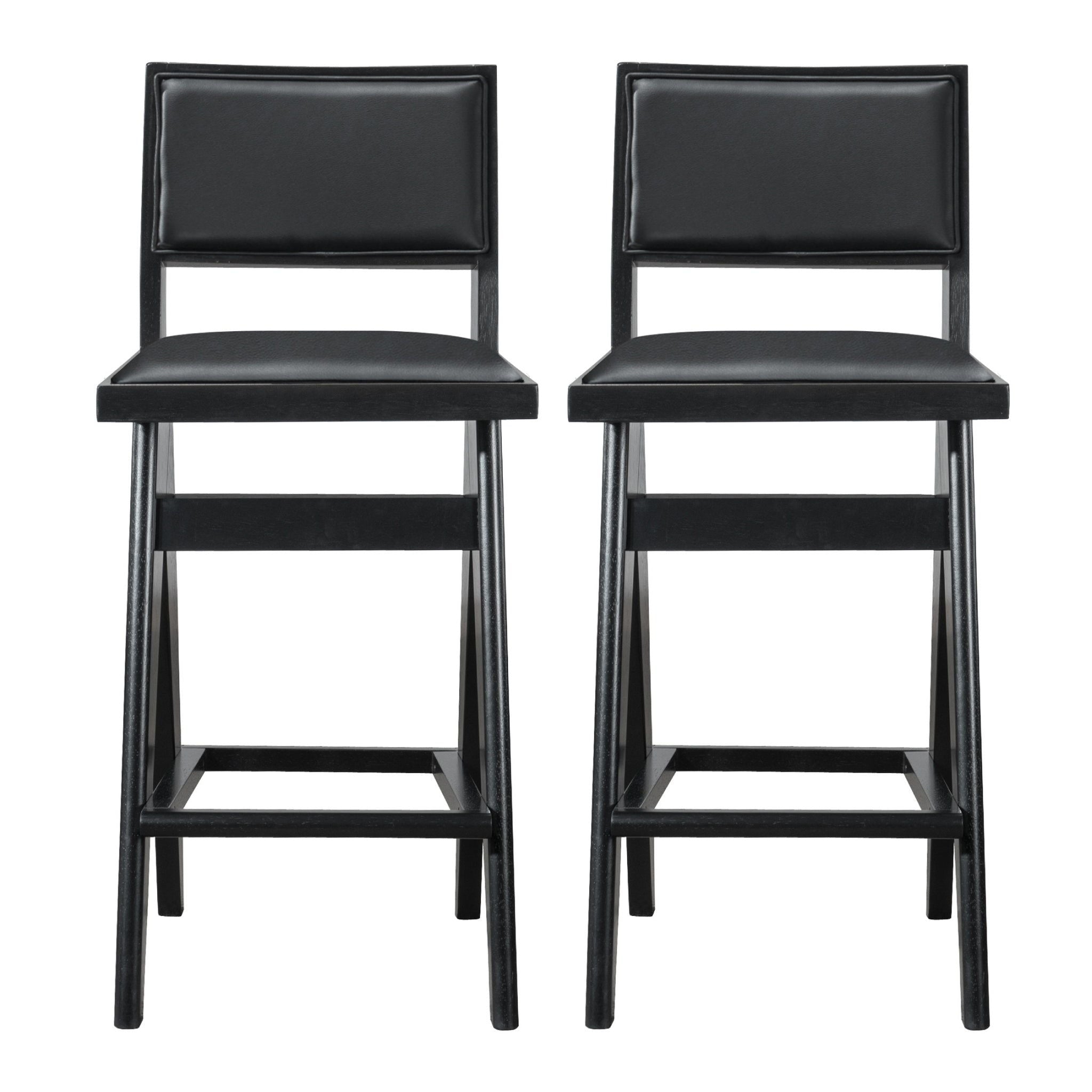 Keira - Bar Stool (Set of 2) - Black