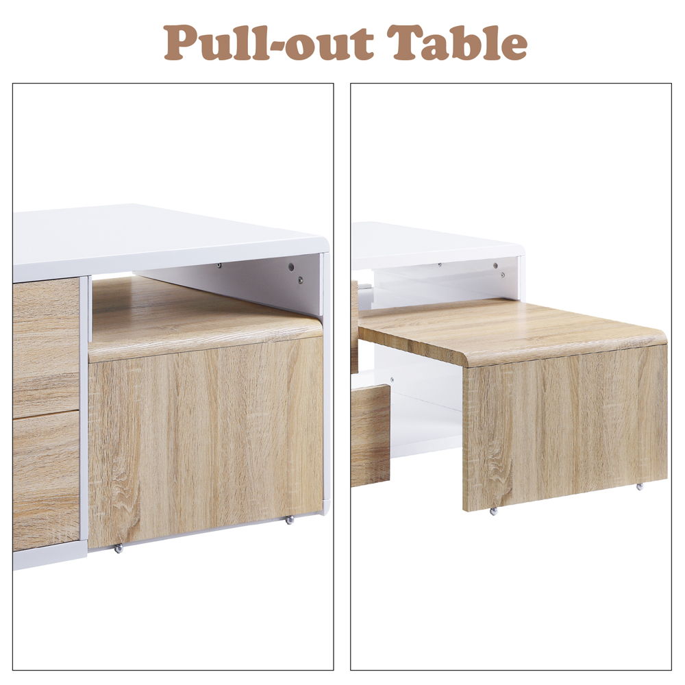 Verux - Coffee Table - White High Gloss