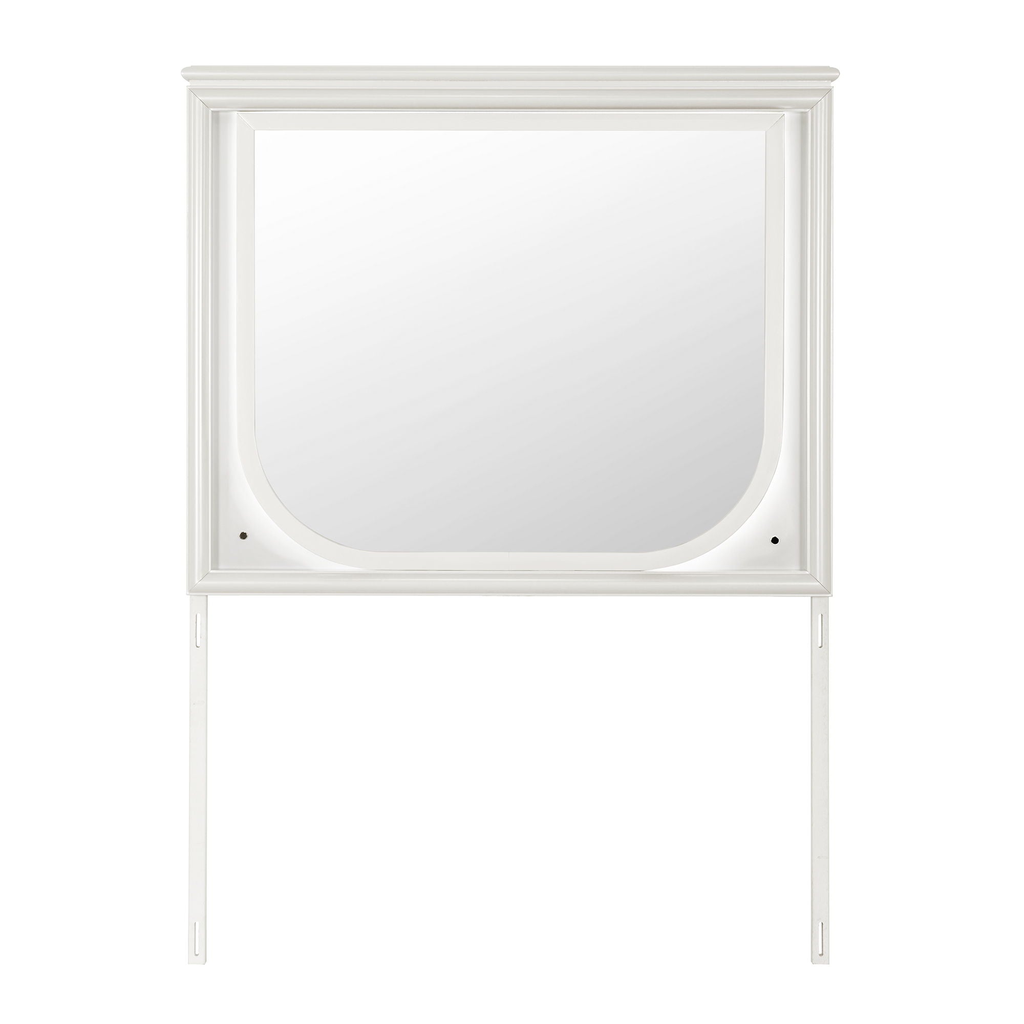 Uriuni - Large Scale Mirror With LED Light - Off White
