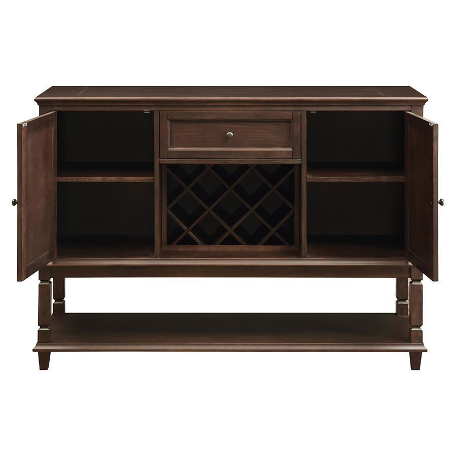Parkins - 2 Door Sideboard Buffet Cabinet - Rustic Espresso