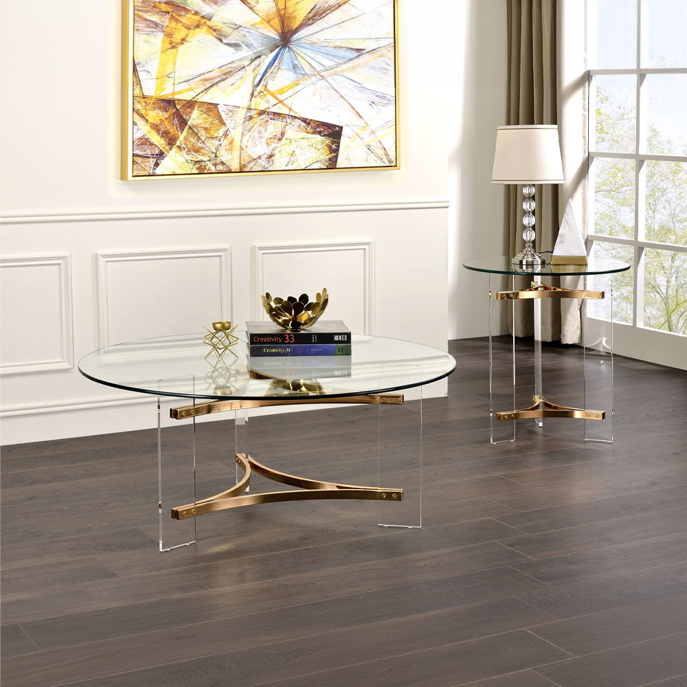 Sosi - End Table - Gold