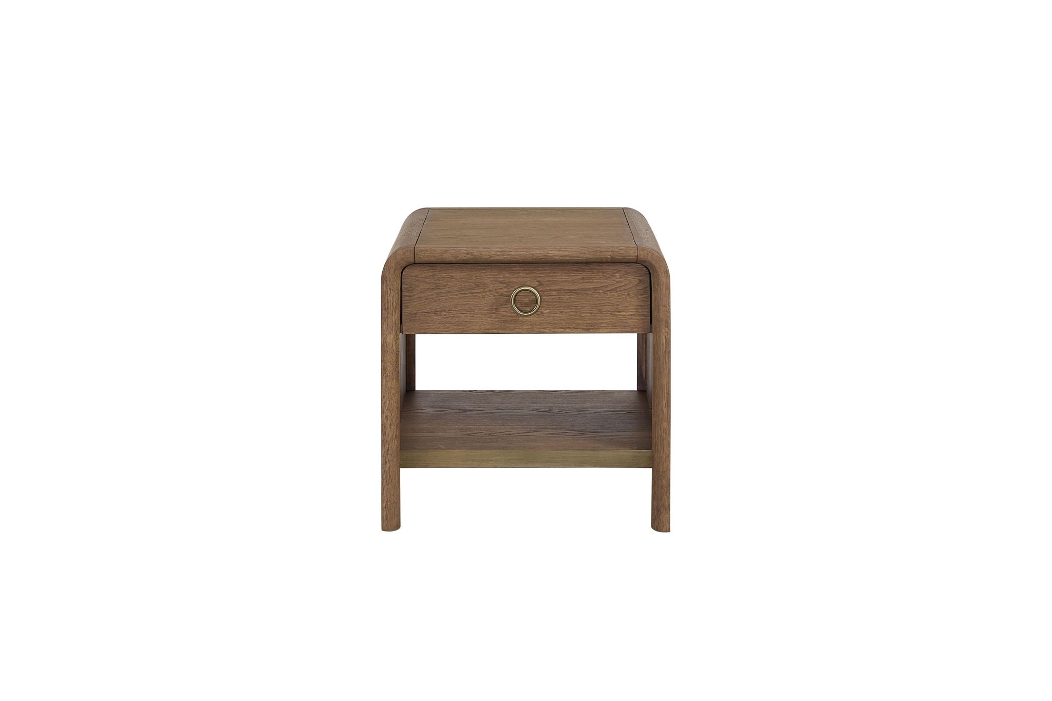 Waterfall - End Table - Light Brown