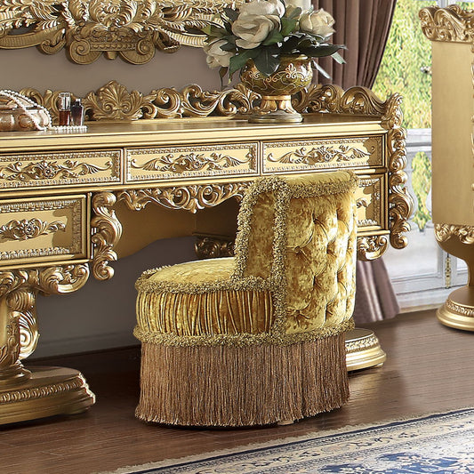 Bernadette - Vanity Stool - Gold