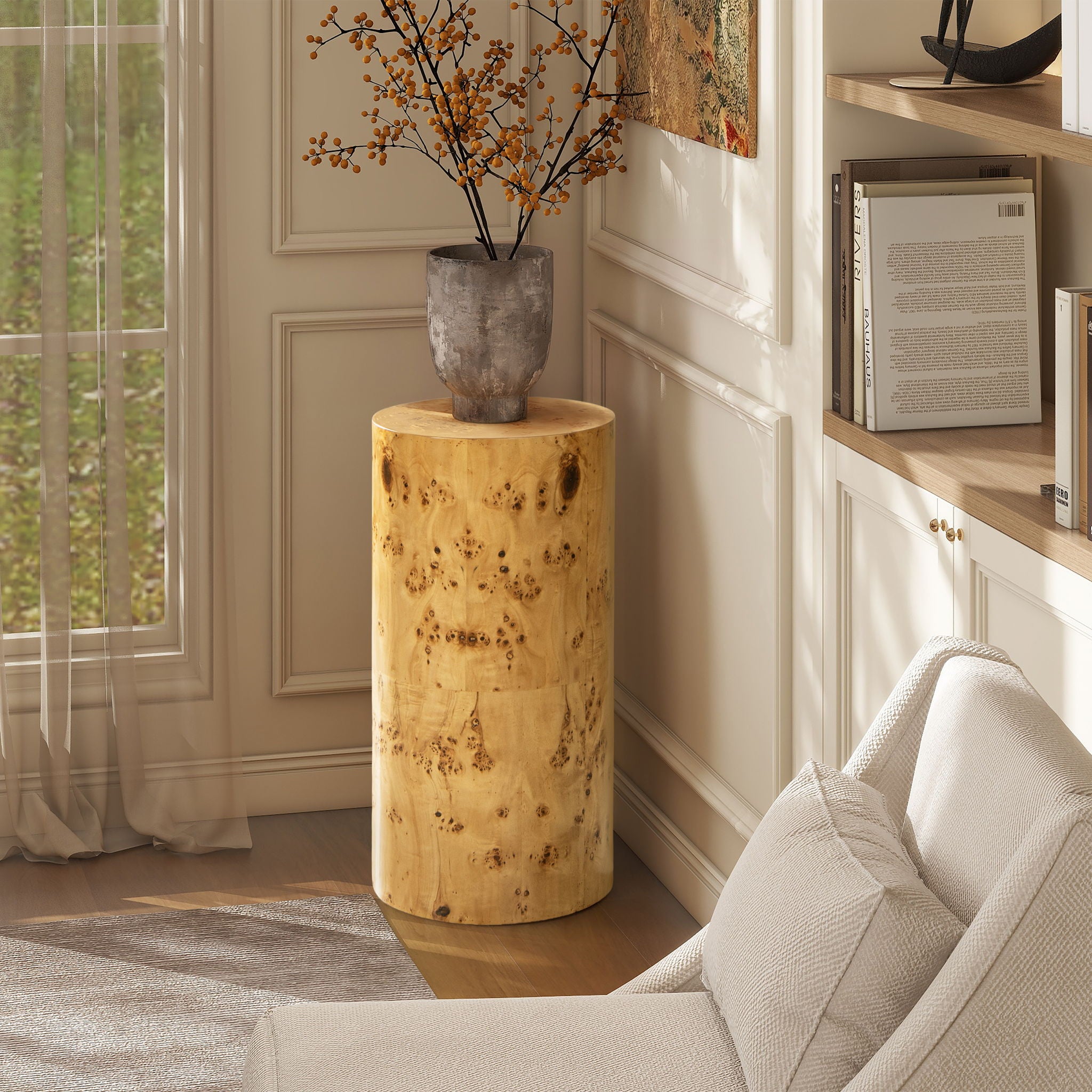Nebula - Accent Pillar Side Table