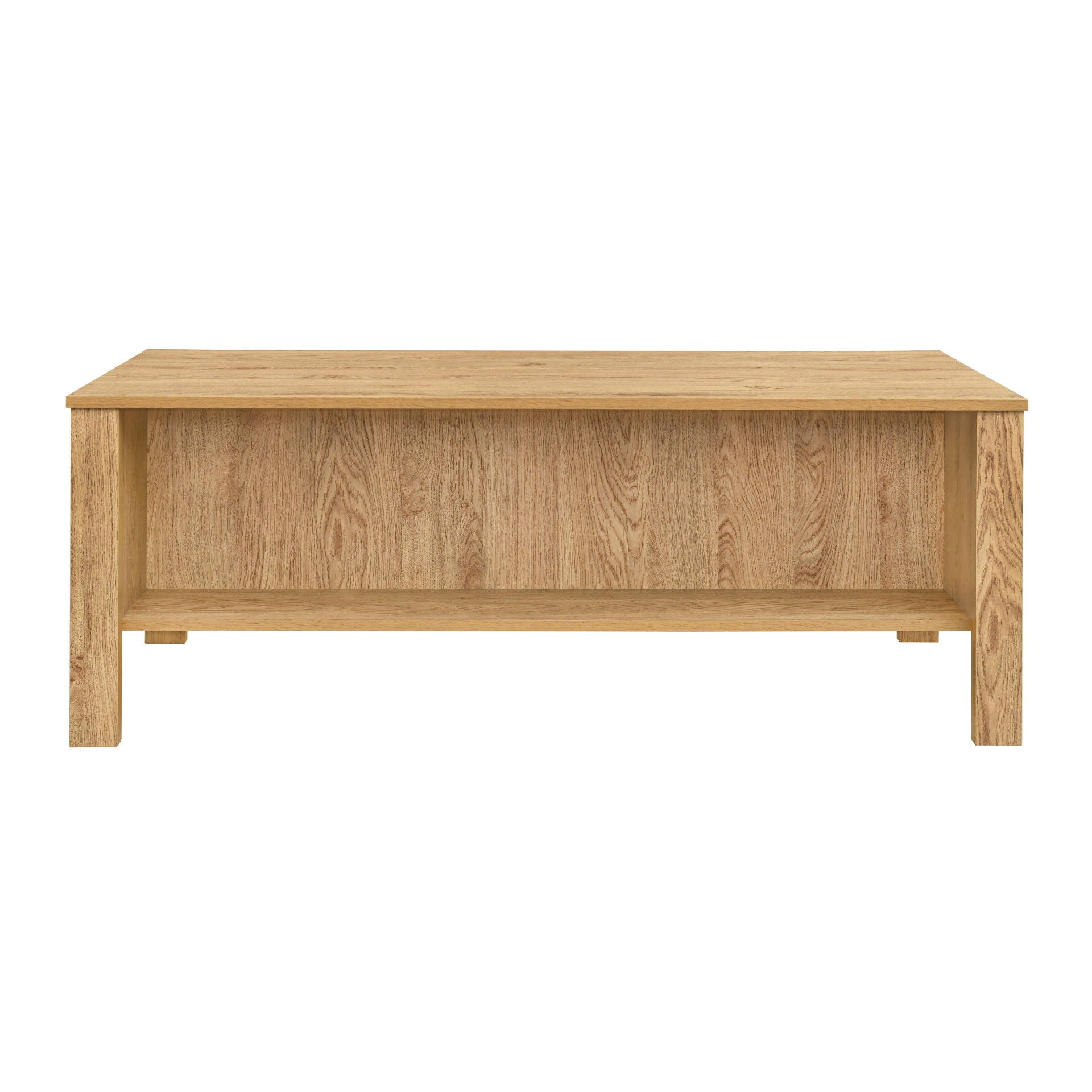 Thayer - 47" Two Drawer Coffee Table - Natural