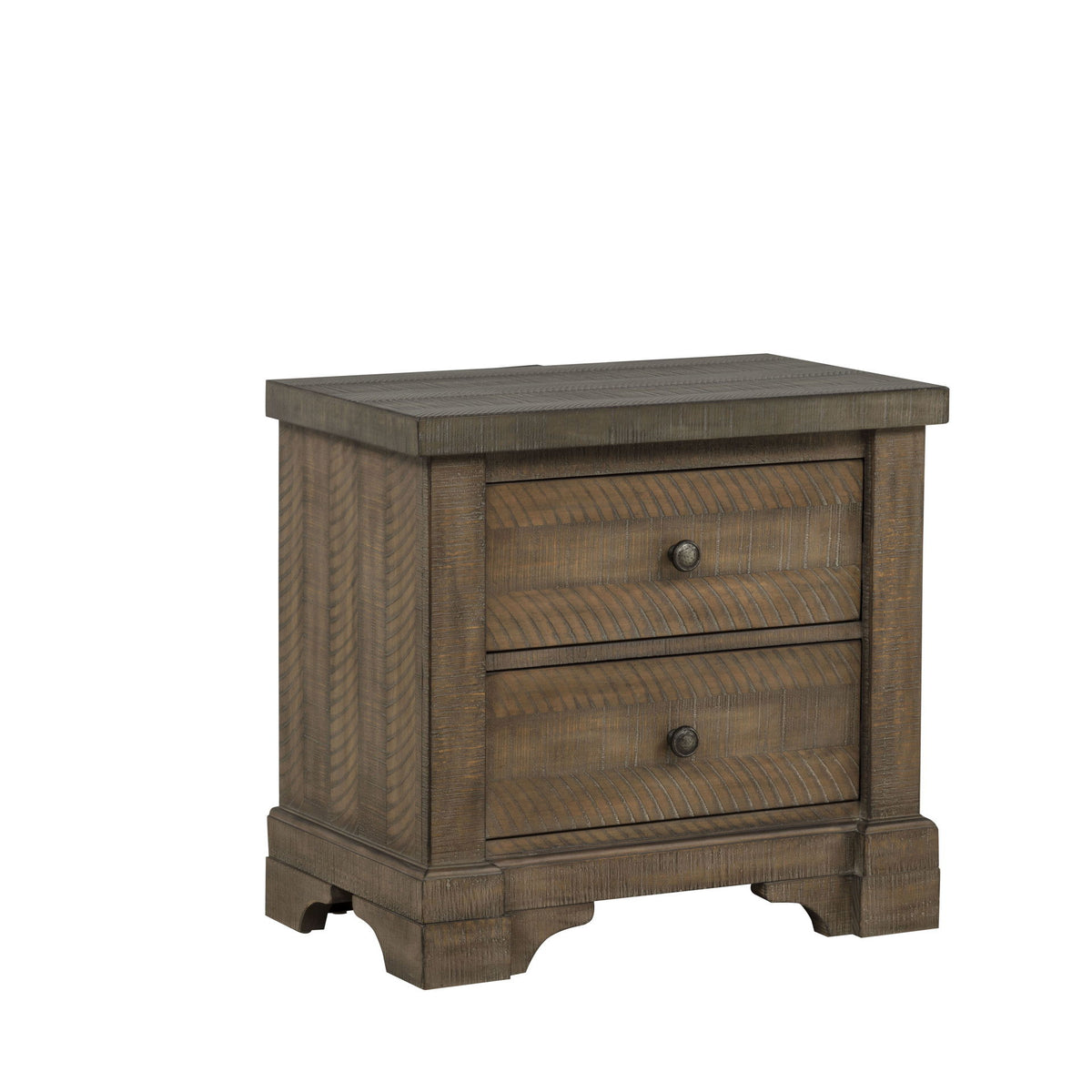 Augusta - Two Drawer Nightstand With USB Port