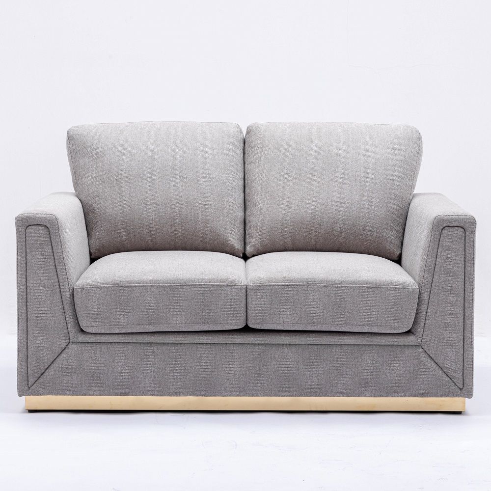 Valin - Loveseat - Gray Linen