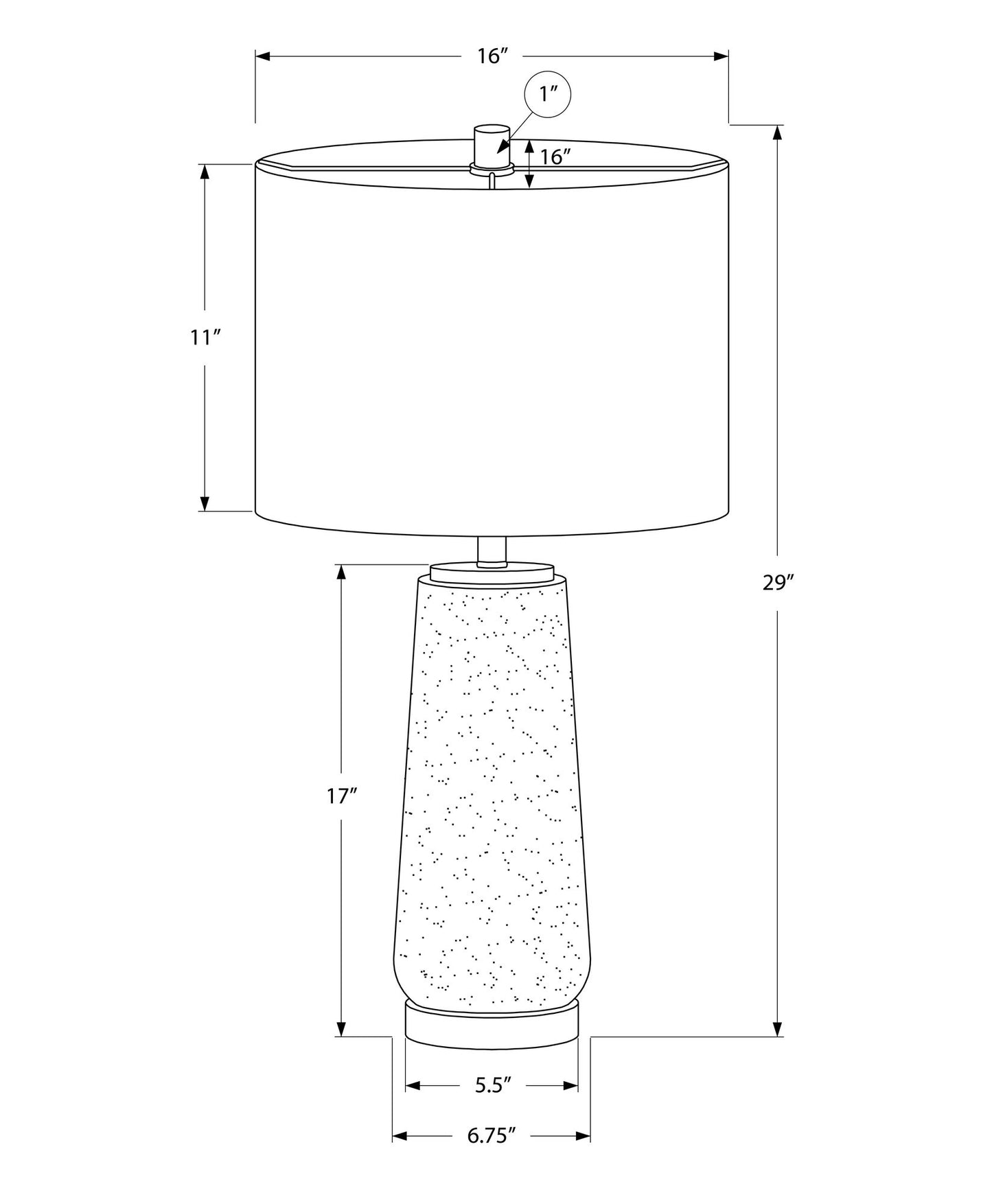 Lighting, Table Lamp, Resin, Modern - Gray