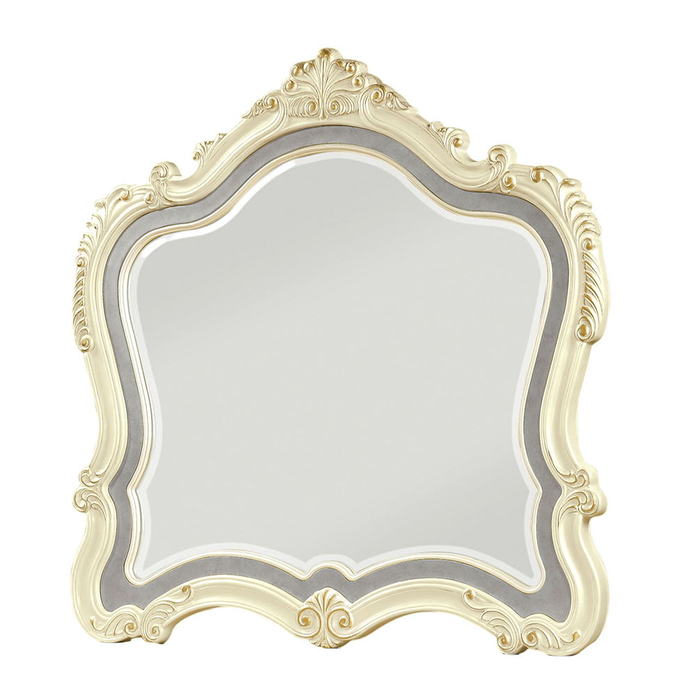 Chantelle - Mirror - Pearl White Finish