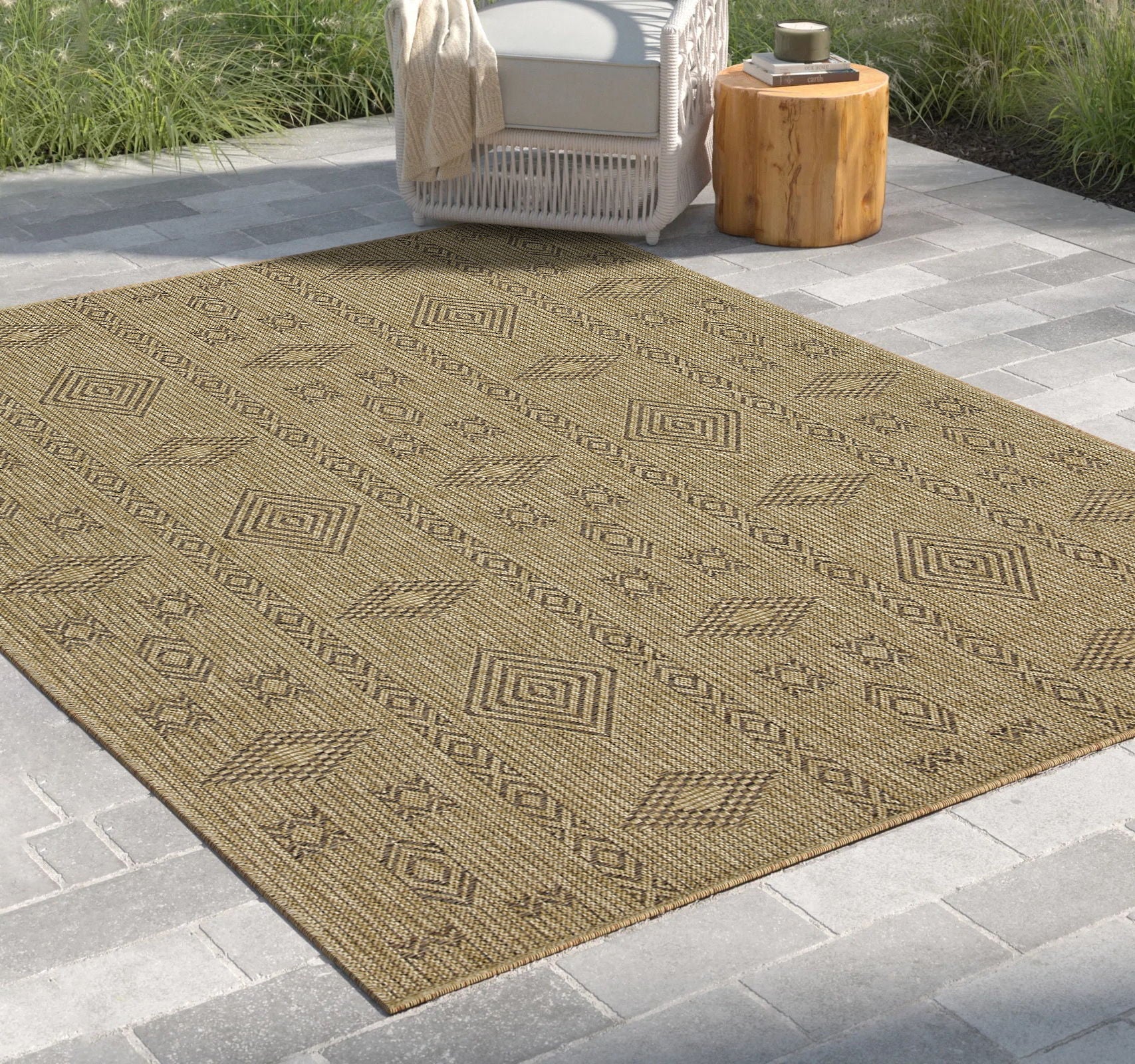 Earth - Indoor, Outdoor Area Rug, Polypropylene