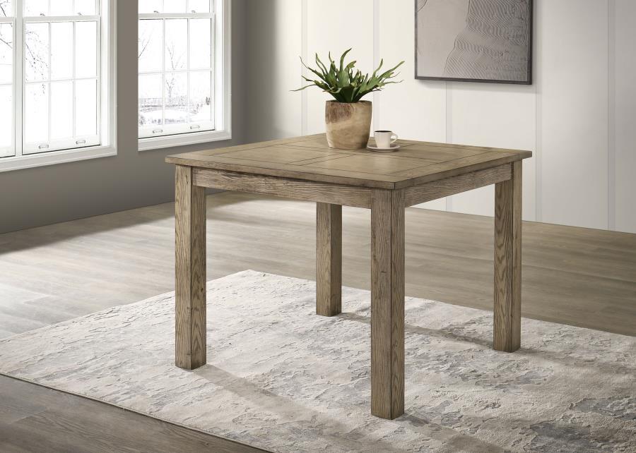 Cardova - Square Counter Height Dining Table - Vineyard Oak
