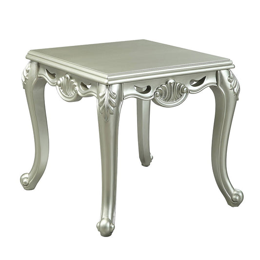 Qunsia - End Table - Champagne