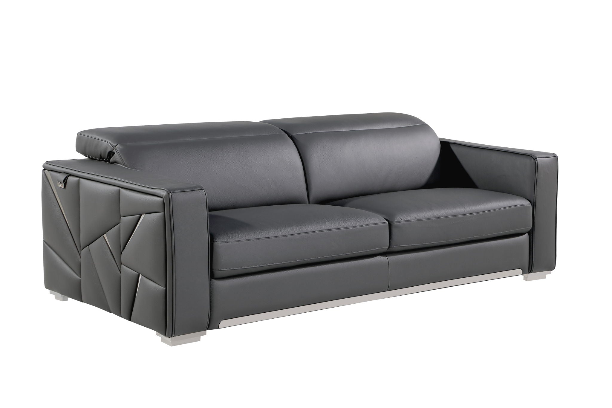 1120 - Leather Sofa