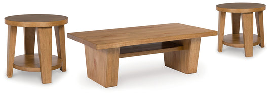 Kristiland Coffee Table with 2 End Tables