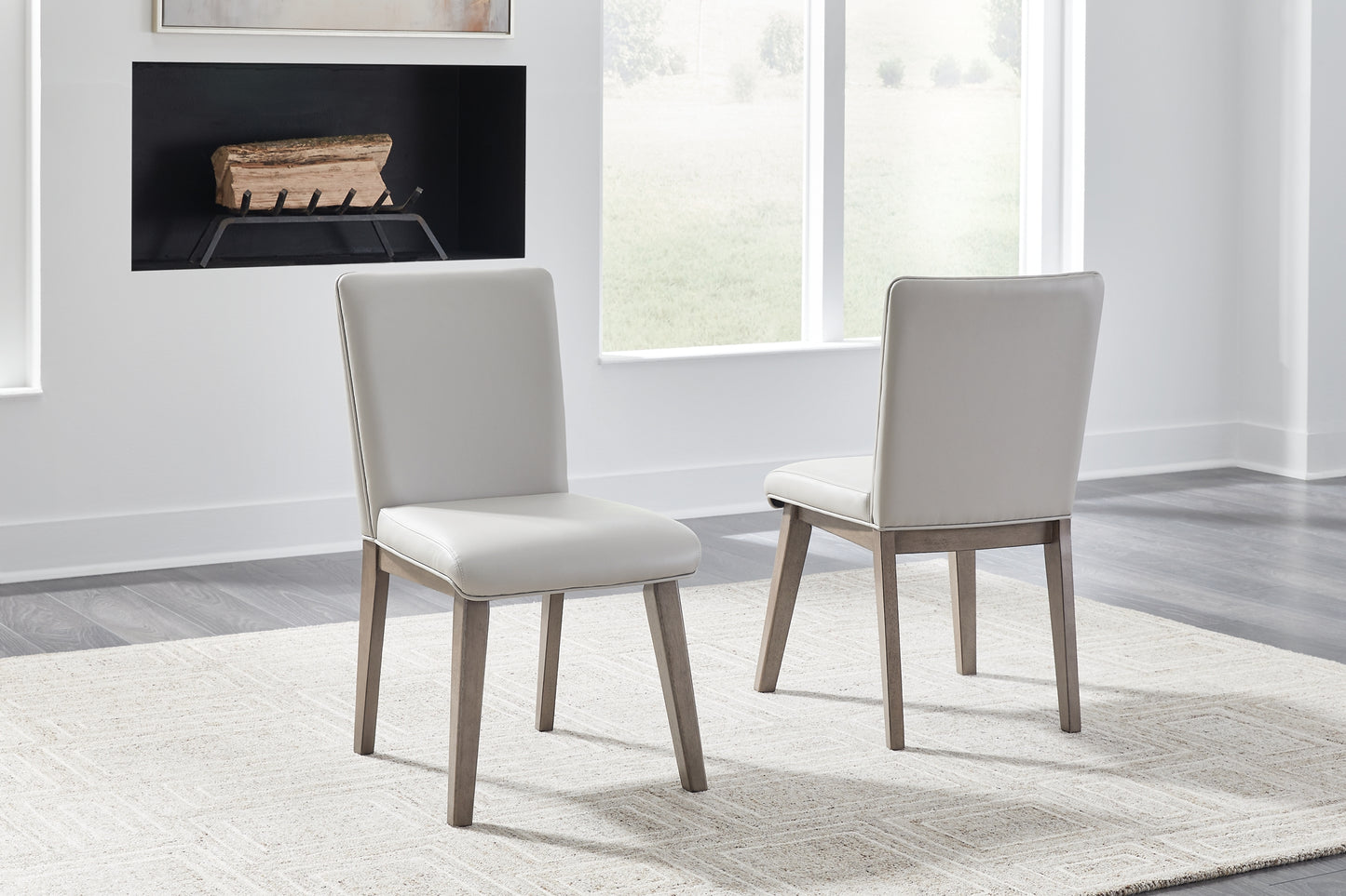 Loyaska Dining Table and 8 Chairs