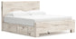 Lawroy  Panel Bed With Storage
