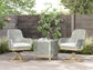Ashley Express - Seton Creek 2 Outdoor Chairs with End Table