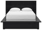 Londer Queen Panel Bed with Mirrored Dresser, Chest and Nightstand
