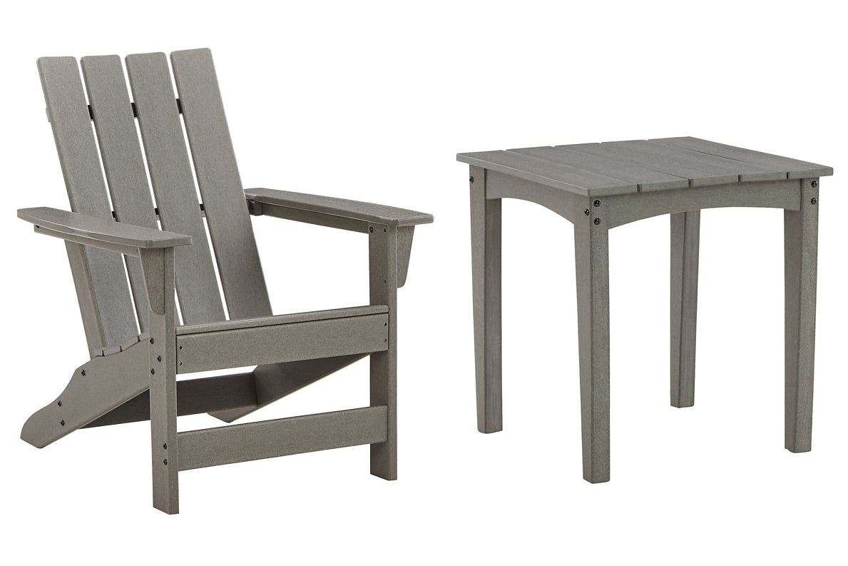 Ashley Express - Visola Outdoor Adirondack Chair and End Table