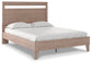 Ashley Express - Flannia Queen Panel Platform Bed with 2 Nightstands